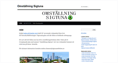 Desktop Screenshot of omstallningsigtuna.se